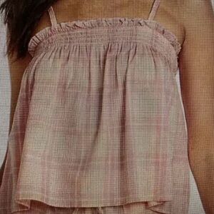 Old Navy Smocked Sleep Cami NWT Size 3x - adjustable straps